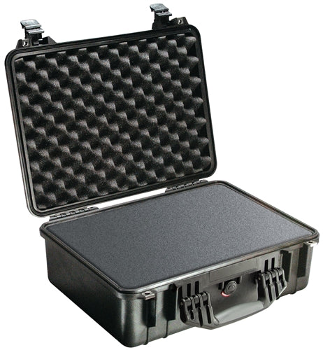 Pelican 1520 Protector Case with Foam, Black (ID 18.06"L x 12.89"W x 6.72"D) Mfr# 1520-000-110