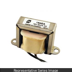 Hammond 153E DC Reactor, Filter Choke, Open Channel Mount, Inductance 7H, DC Current 25 mA.
