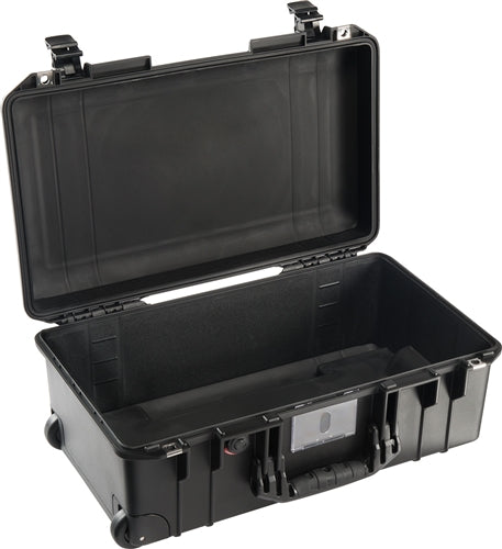 Pelican 1535NF Air Carry-On Case with No Foam (Empty), Black, (ID 20.39"L x 11.20"W x 7.21"D) Mfr# 015350-0012-110