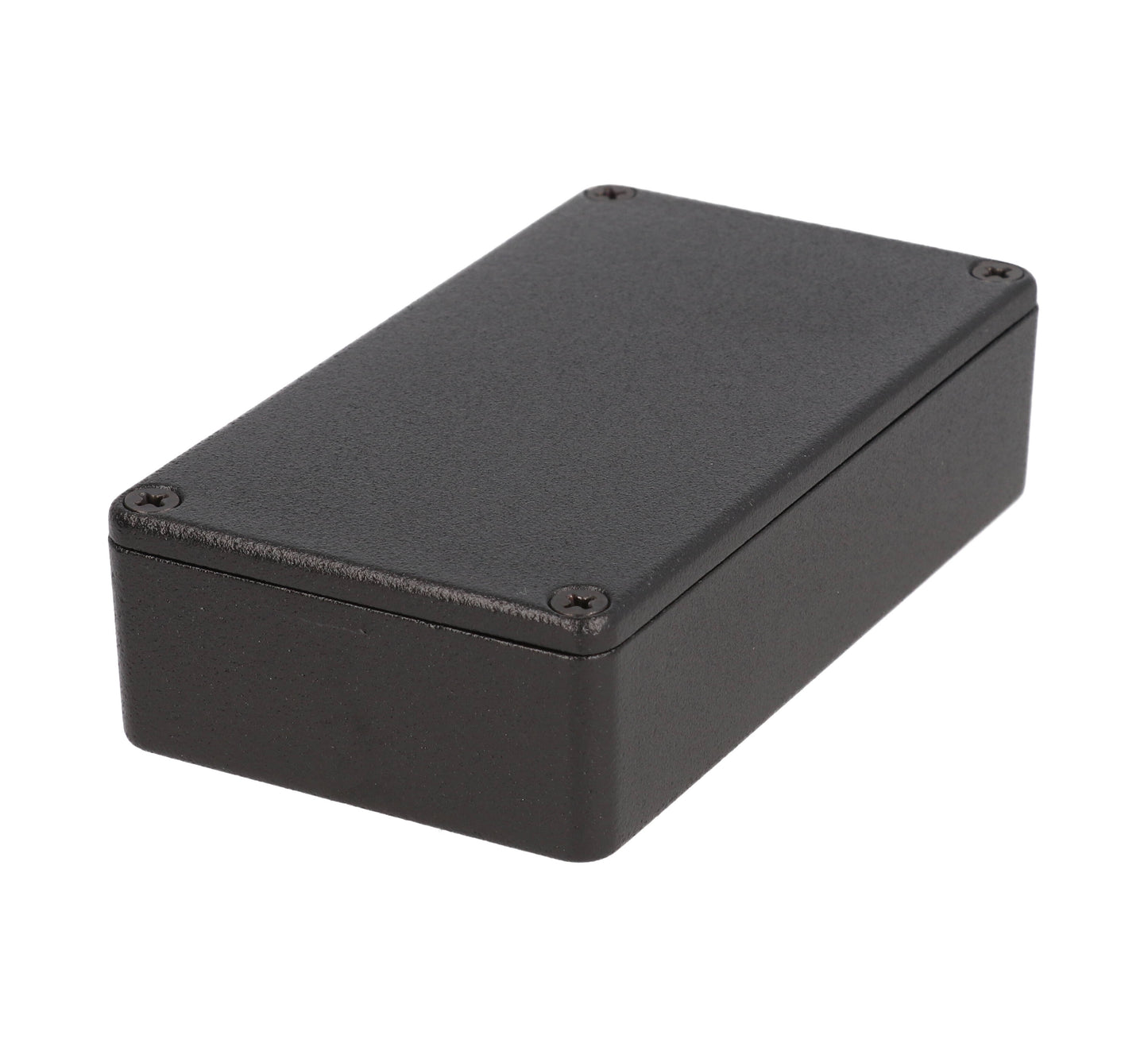 Hammond 1550BBK Black Diecast Aluminum Enclosure 4.51" x 2.52" x 1.02"