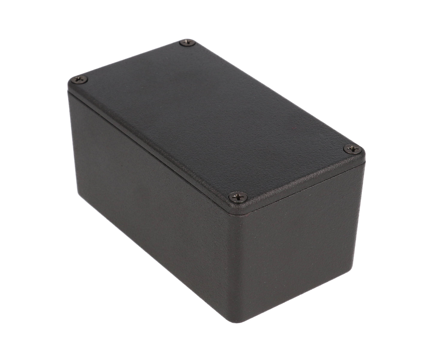 Hammond 1550DBK Black Diecast Aluminum Enclosure 4.51" x 2.52" x 2.01"