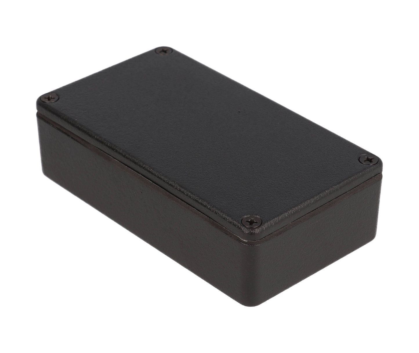 Hammond 1550WBBK Black Watertight Diecast Aluminum Enclosure 4.51" x 2.52" x 1.02"
