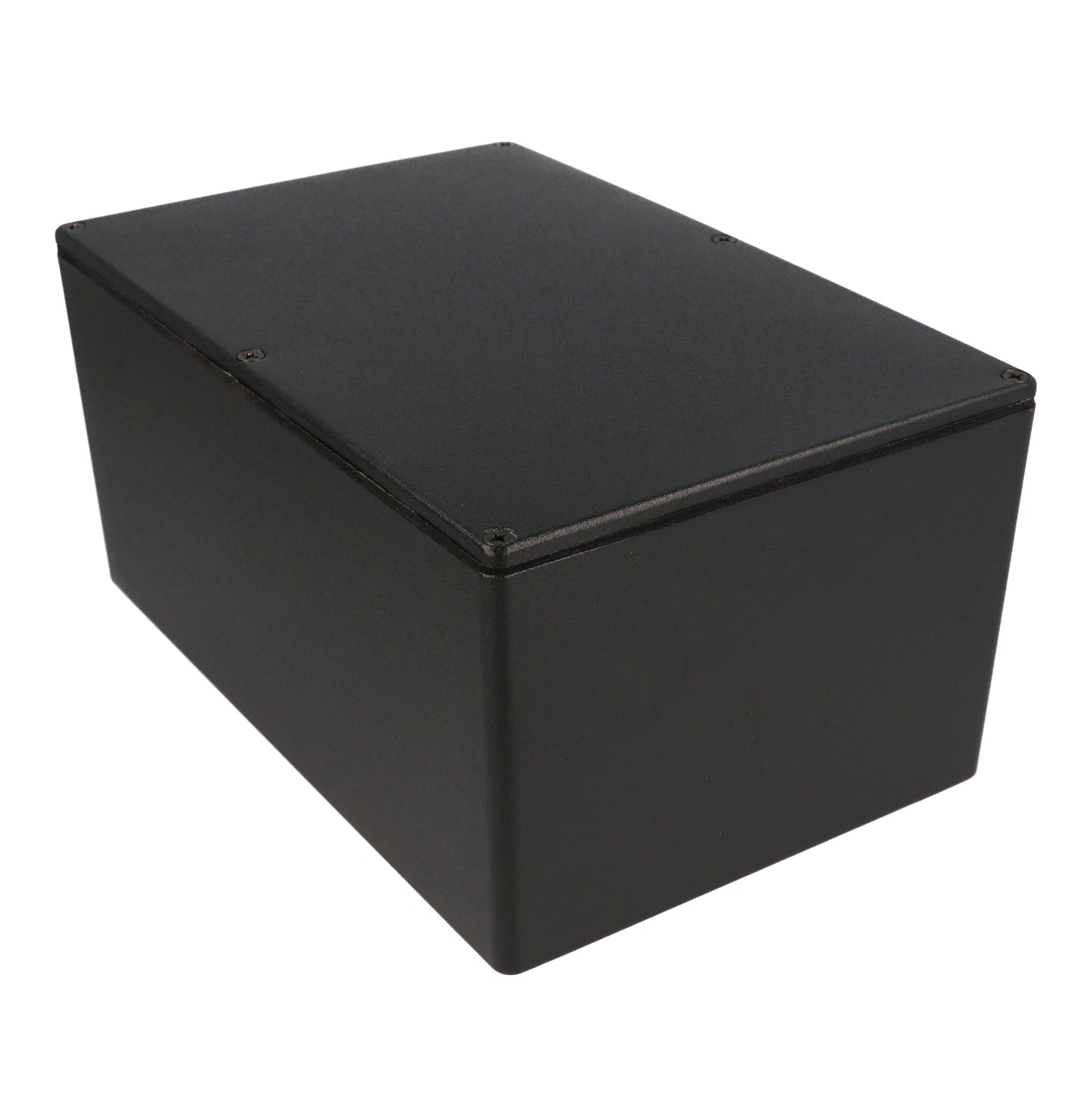 Hammond 1550WHBK Black Watertight Diecast Aluminum Enclosure 8.74" x 5.75" x 3.98"
