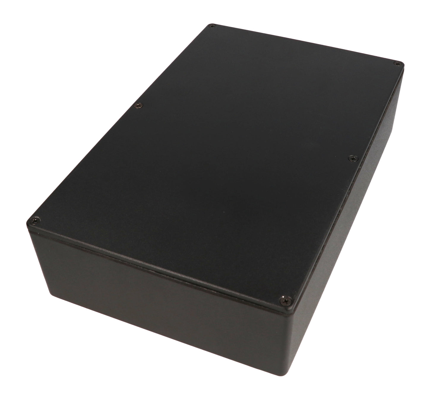 Hammond 1550WJBK Black Watertight Diecast Aluminum Enclosure 10.83" x 6.89" x 2.46"