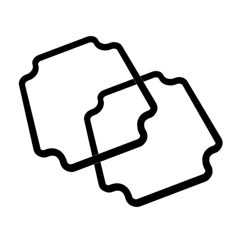Hammond 1550Z101GASKET 1550Z Series Replacement Gasket Kit, IP66 Protection, 2/Pack