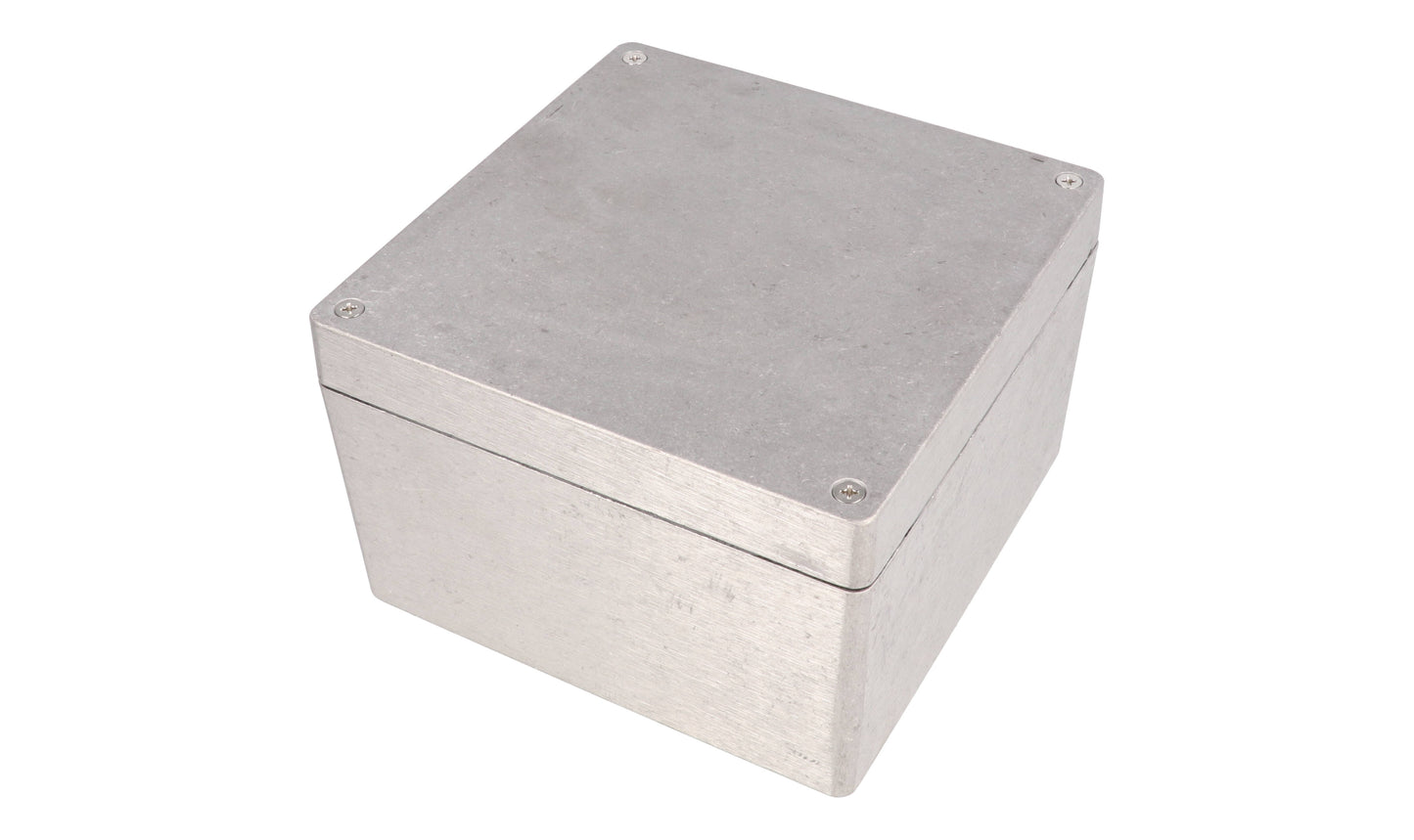 Hammond 1550Z139 Watertight Diecast Aluminum Enclosure 6.28" x 6.28" x 4.02"