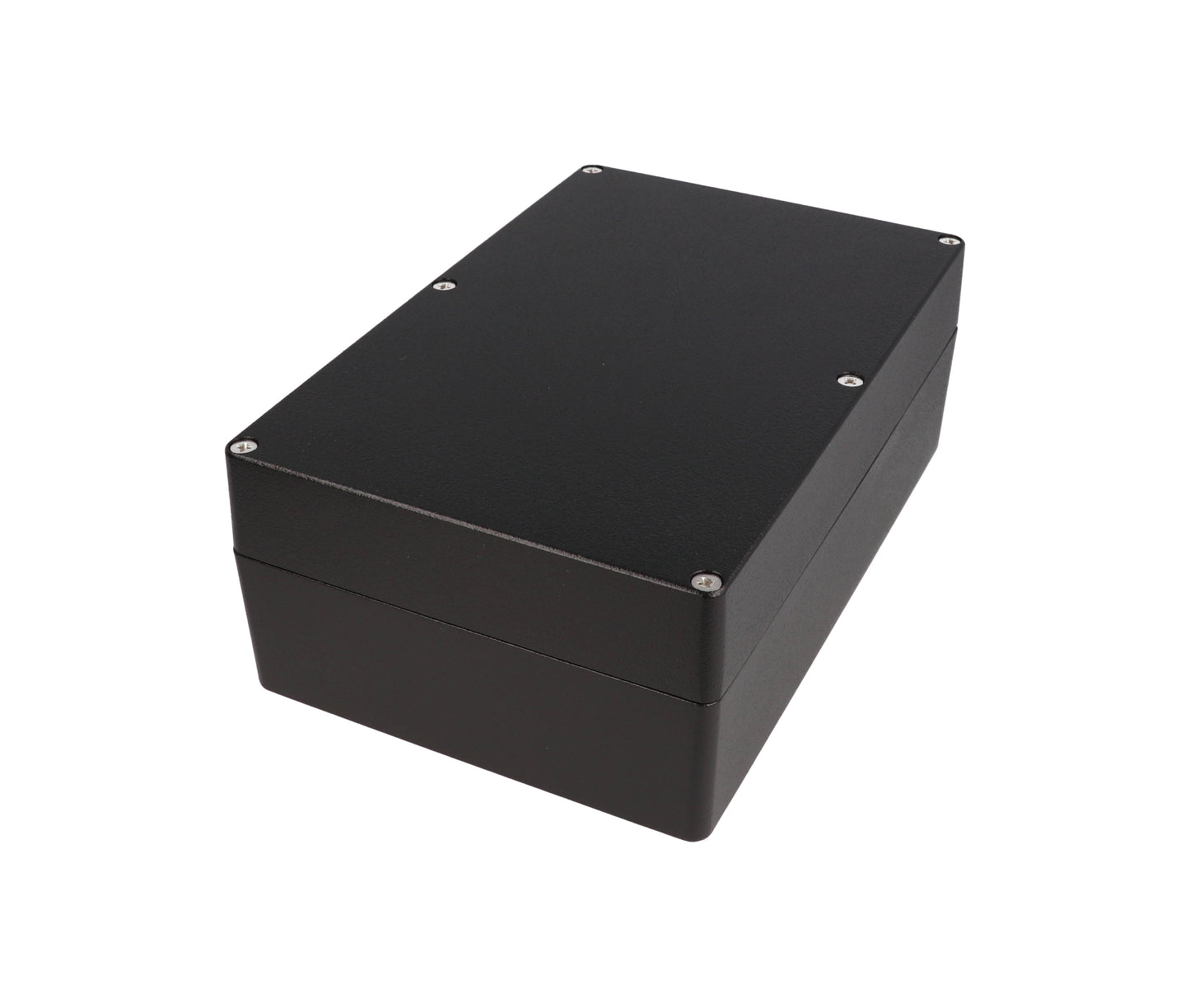 Hammond 1550Z220BK Black Watertight Diecast Aluminum Enclosure 8.76" x 5.77" x 3.25"