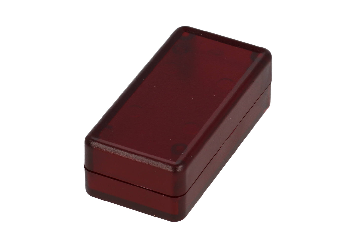 Hammond 1551BTRD Translucent Red Plastic Enclosure 50mm x 25mm x 15.5mm