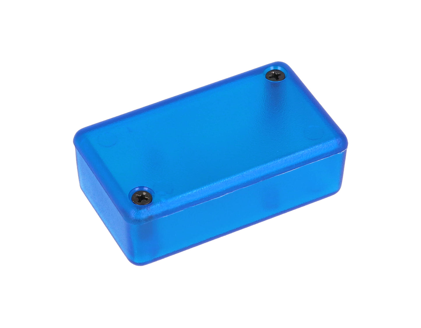 Hammond 1551HTBU Translucent Blue Plastic Enclosure 60mm x 35mm x 20mm