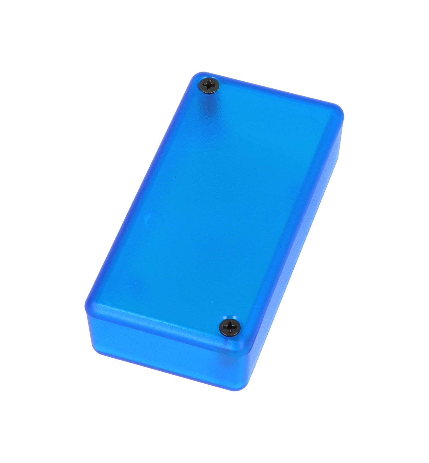 Hammond 1551KTBU Translucent Blue Plastic Enclosure 3.15" x 1.58" x 0.79"