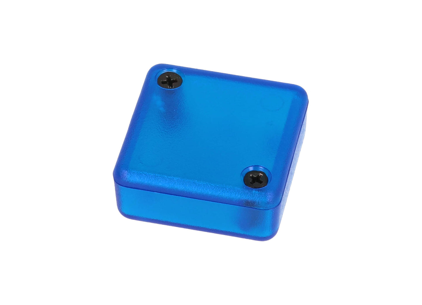 Hammond 1551NTBU Translucent Blue Plastic Enclosure 1.38" x 1.38" x 0.59"