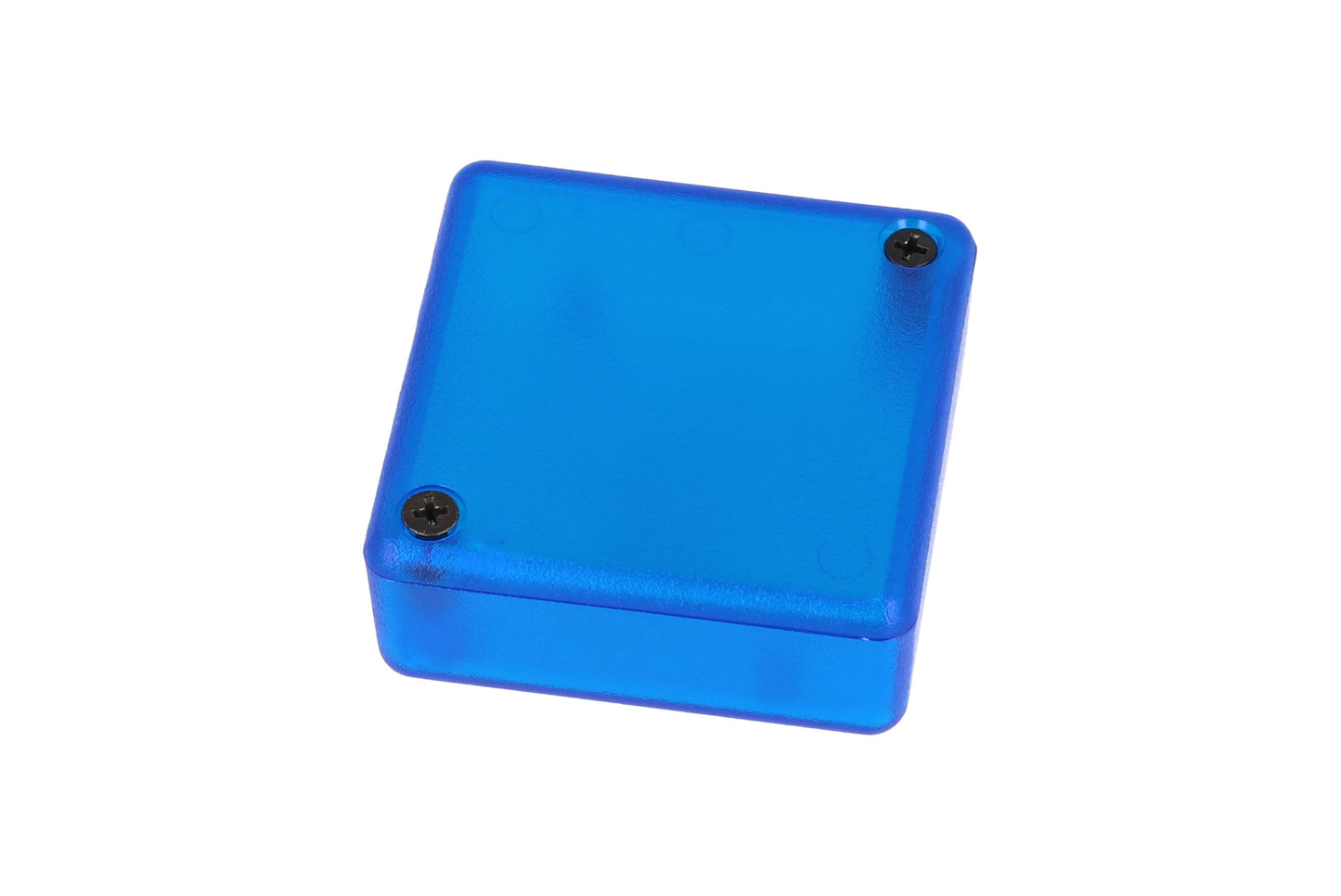Hammond 1551RTBU Translucent Blue Plastic Enclosure 1.97" x 1.97" x 0.79"