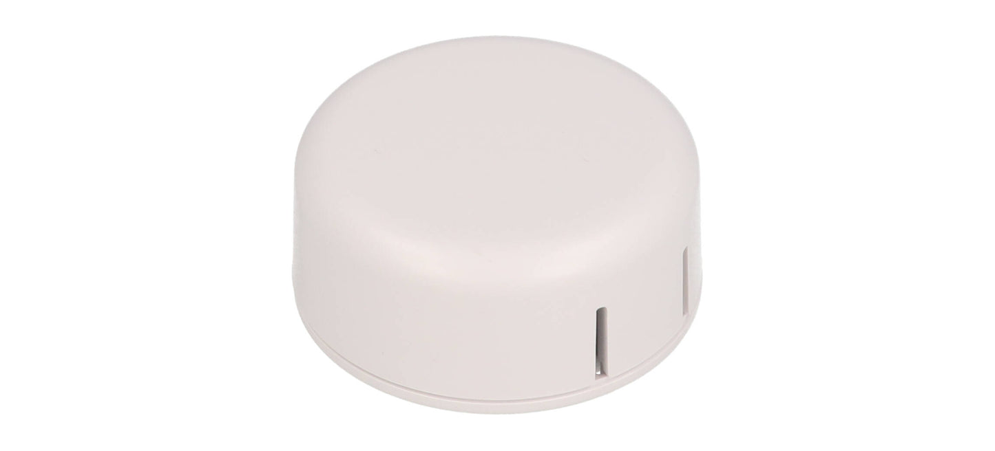 Hammond 1551SNAP11WH White Round Plastic Snap-Fit Enclosure 45mm