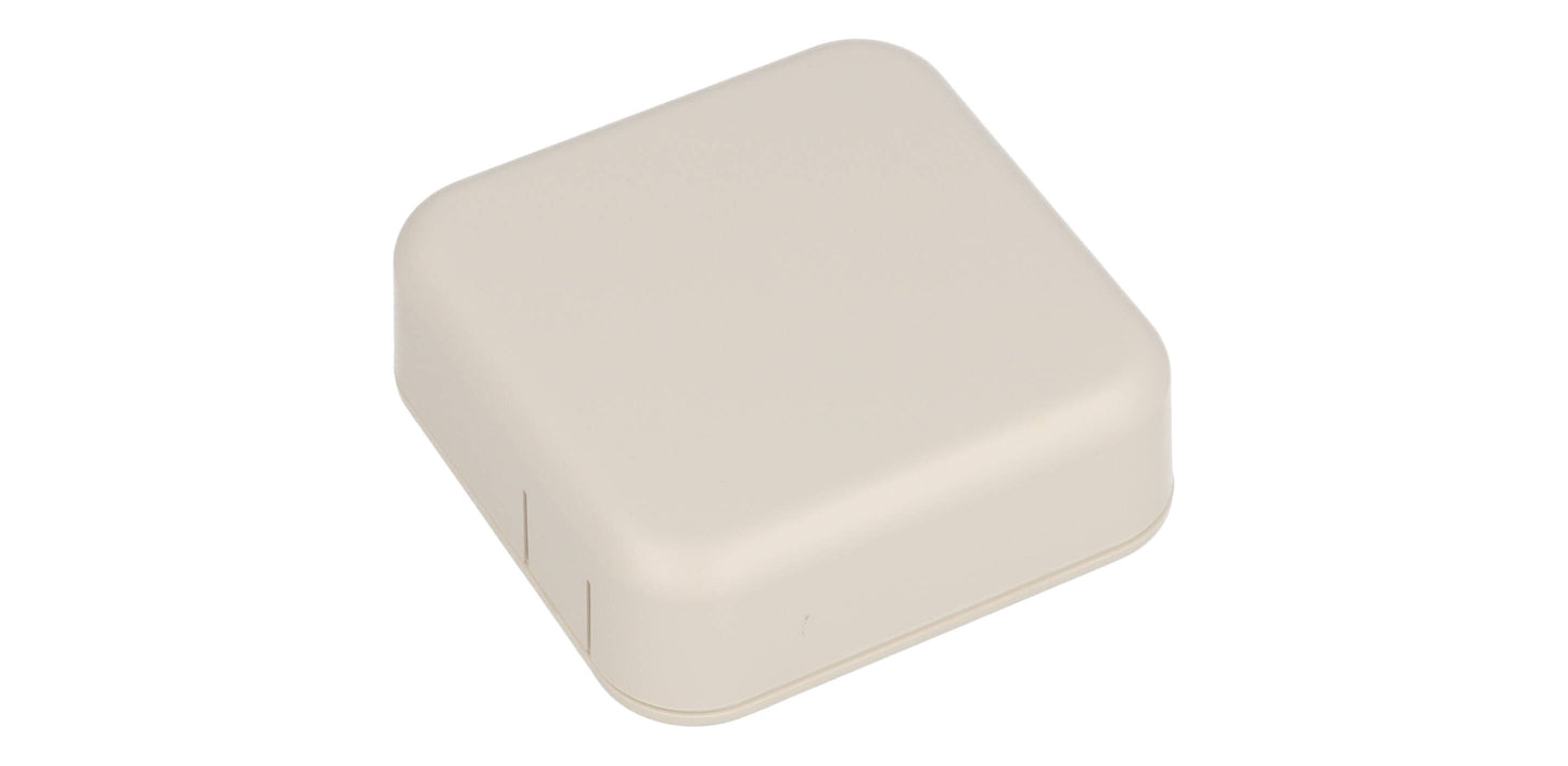Hammond 1551SNAP3GY Gray Plastic Snap-Fit Enclosure 60mm x 60mm