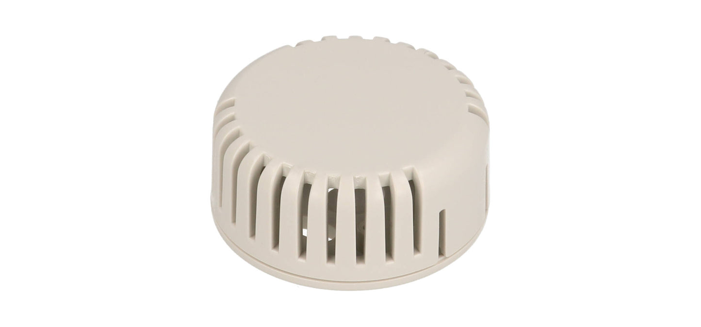 Hammond 1551V11GY Gray Round Plastic Vented Enclosure 45mm