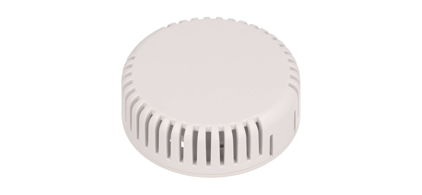 Hammond 1551V12WH White Round Plastic Vented Enclosure 60mm