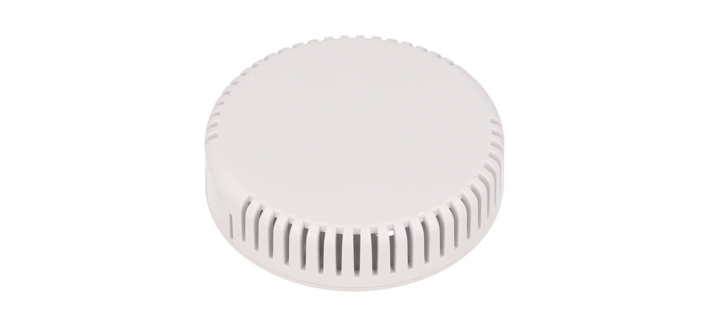 Hammond 1551V13WH White Round Plastic Vented Enclosure 80mm