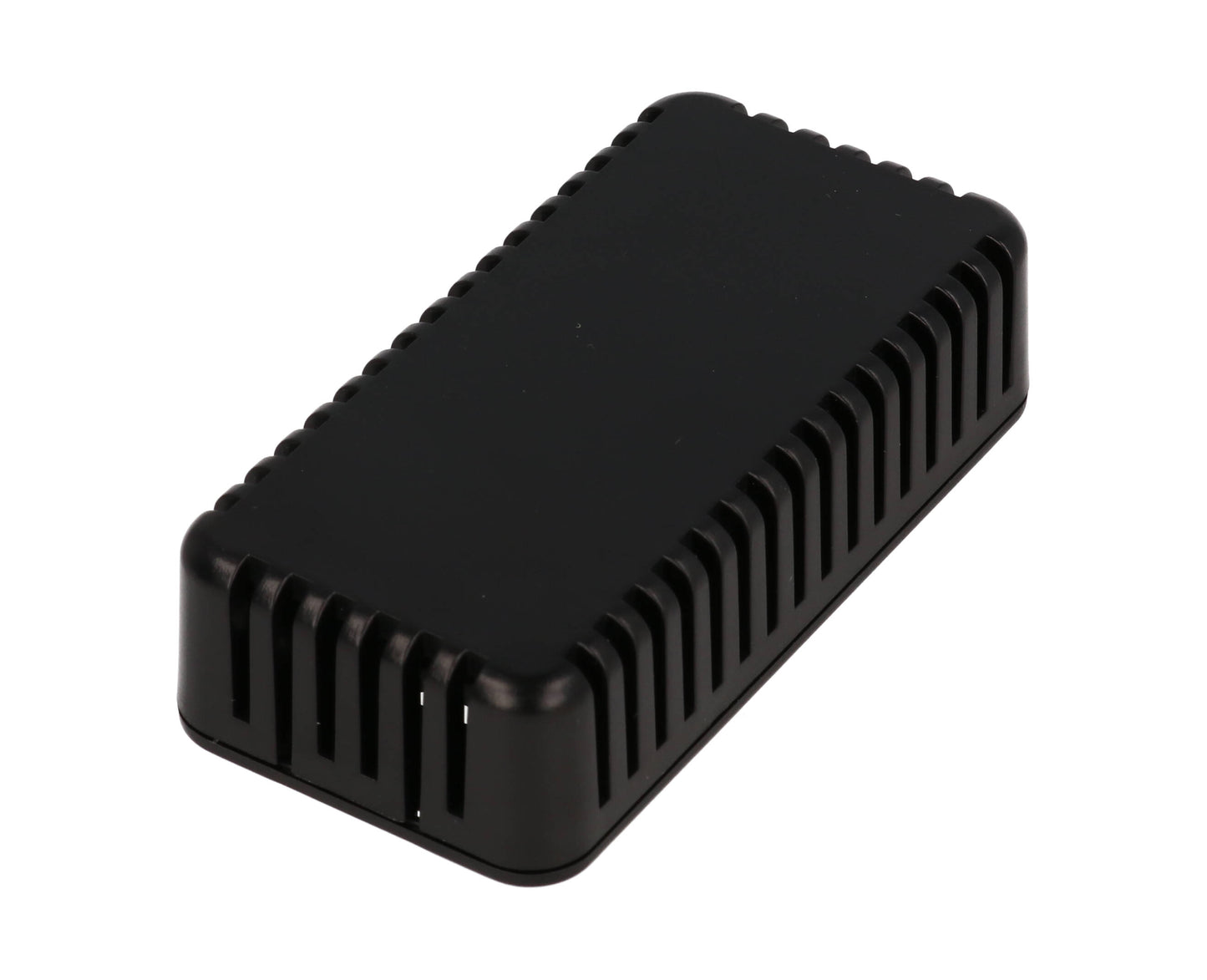 Hammond 1551V2BK Black Plastic Vented Enclosure 80mm x 40mm