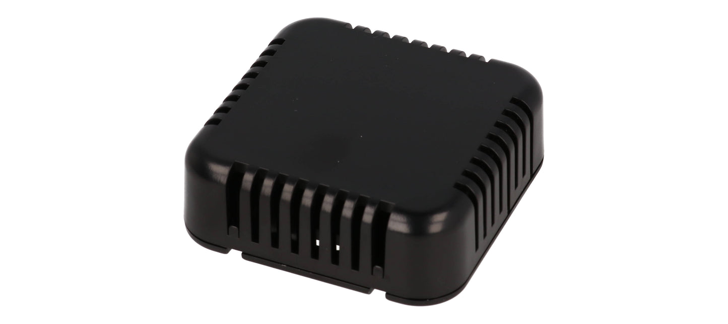 Hammond 1551V3BK Black Plastic Vented Enclosure 60mm x 60mm