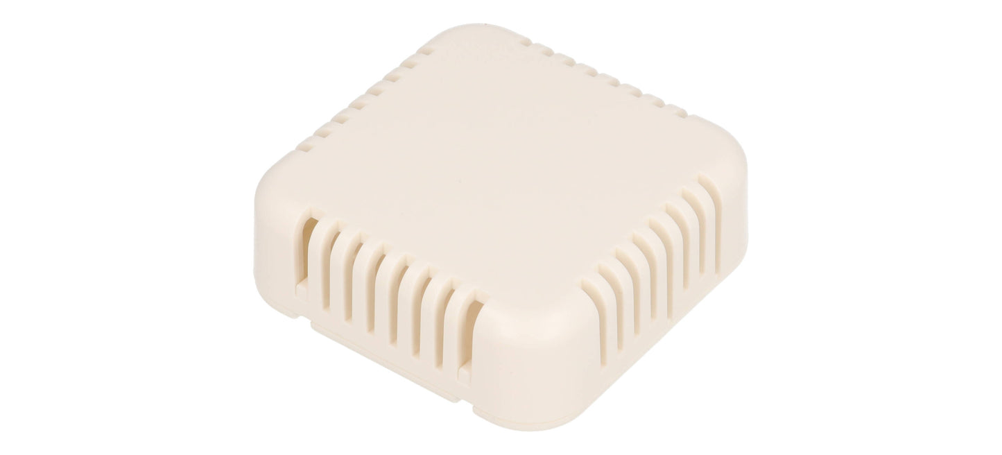 Hammond 1551V3WH White Plastic Vented Enclosure 60mm x 60mm