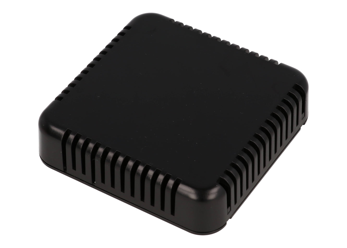 Hammond 1551V4BK Black Plastic Vented Enclosure 80mm x 80mm