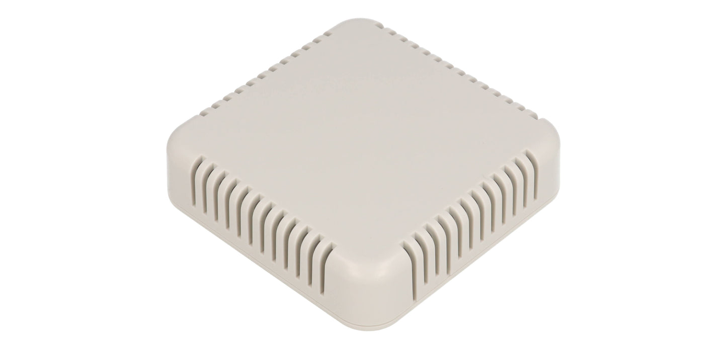 Hammond 1551V4GY Gray Plastic Vented Enclosure 80mm x 80mm