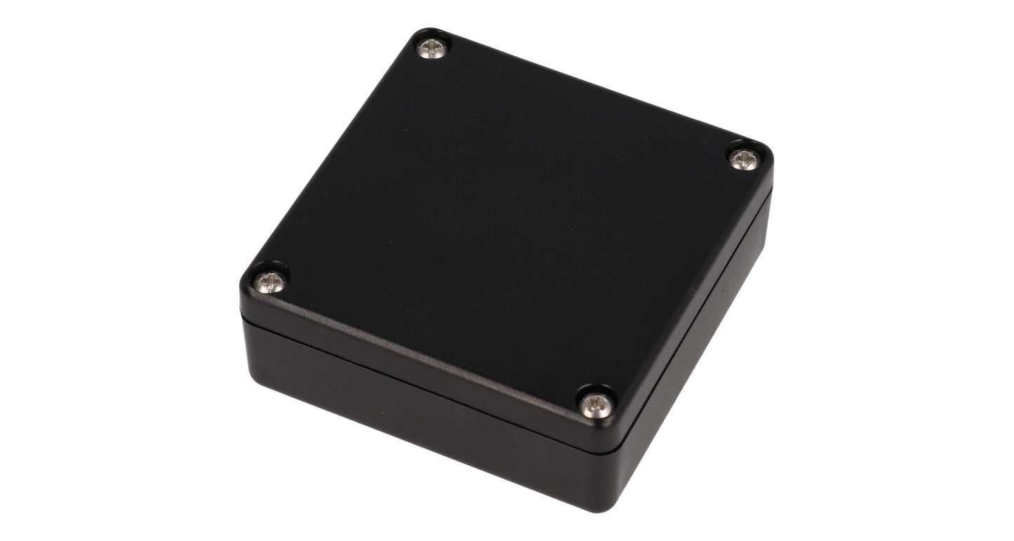 Hammond 1551WTBK Black Watertight Miniature Plastic Enclosure 60mm x 60mm x 22mm