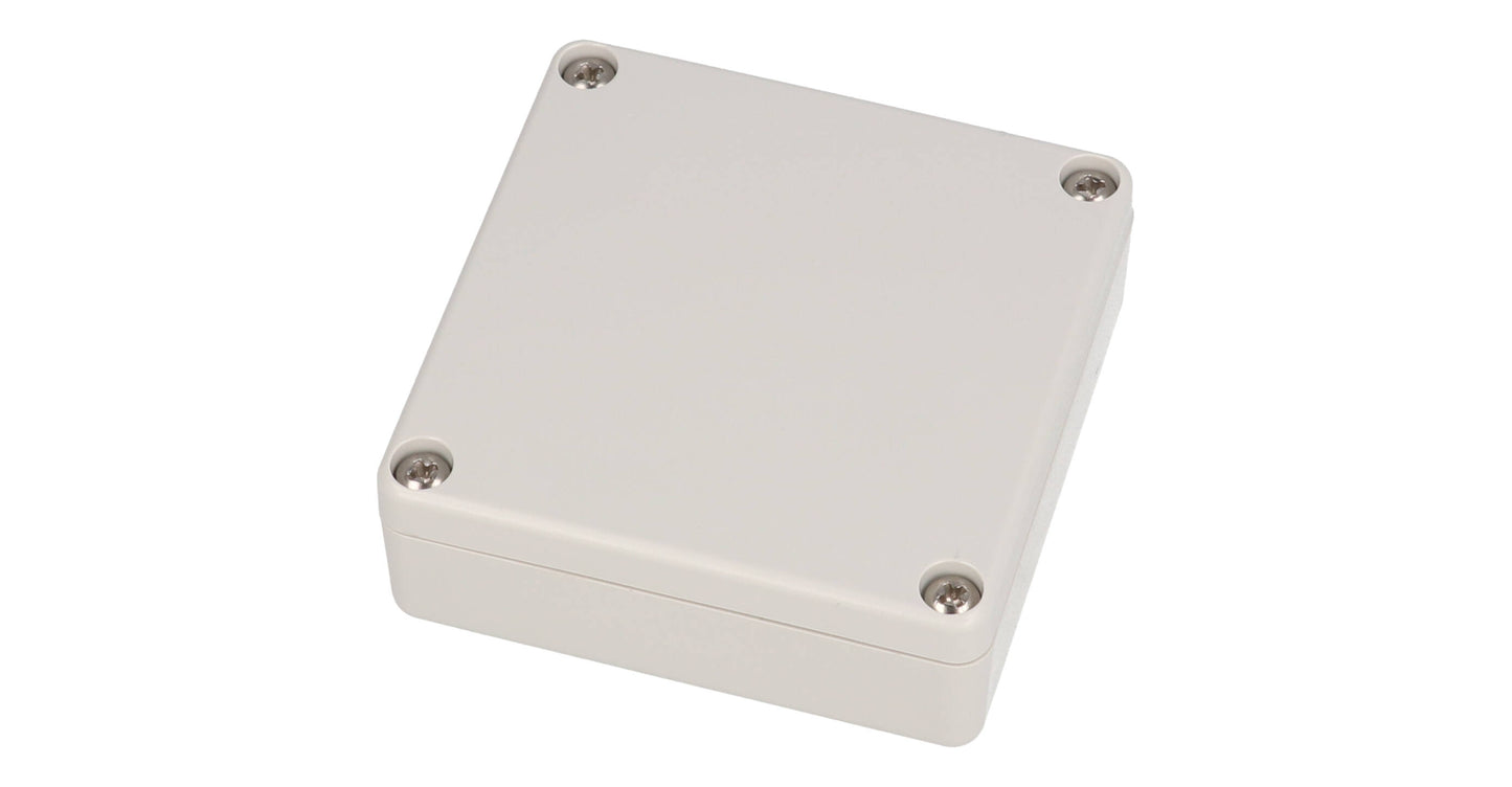 Hammond 1551WTGY Gray Watertight Miniature Plastic Enclosure 60mm x 60mm x 22mm