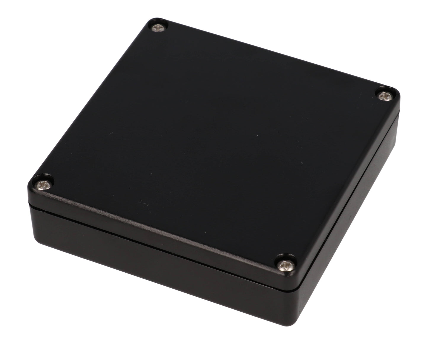 Hammond 1551WXBK Black Watertight Miniature Plastic Enclosure 80mm x 80mm x 22mm