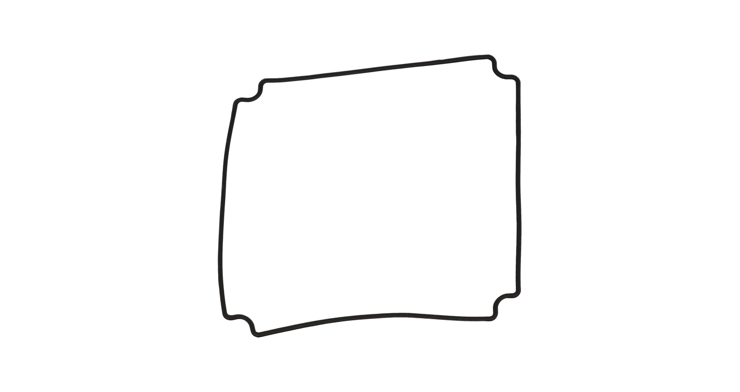 Hammond 1551WXGASKET Replacement Gaskets for 1551W Series, 2/Pack Replacement Gasket, 1551WX