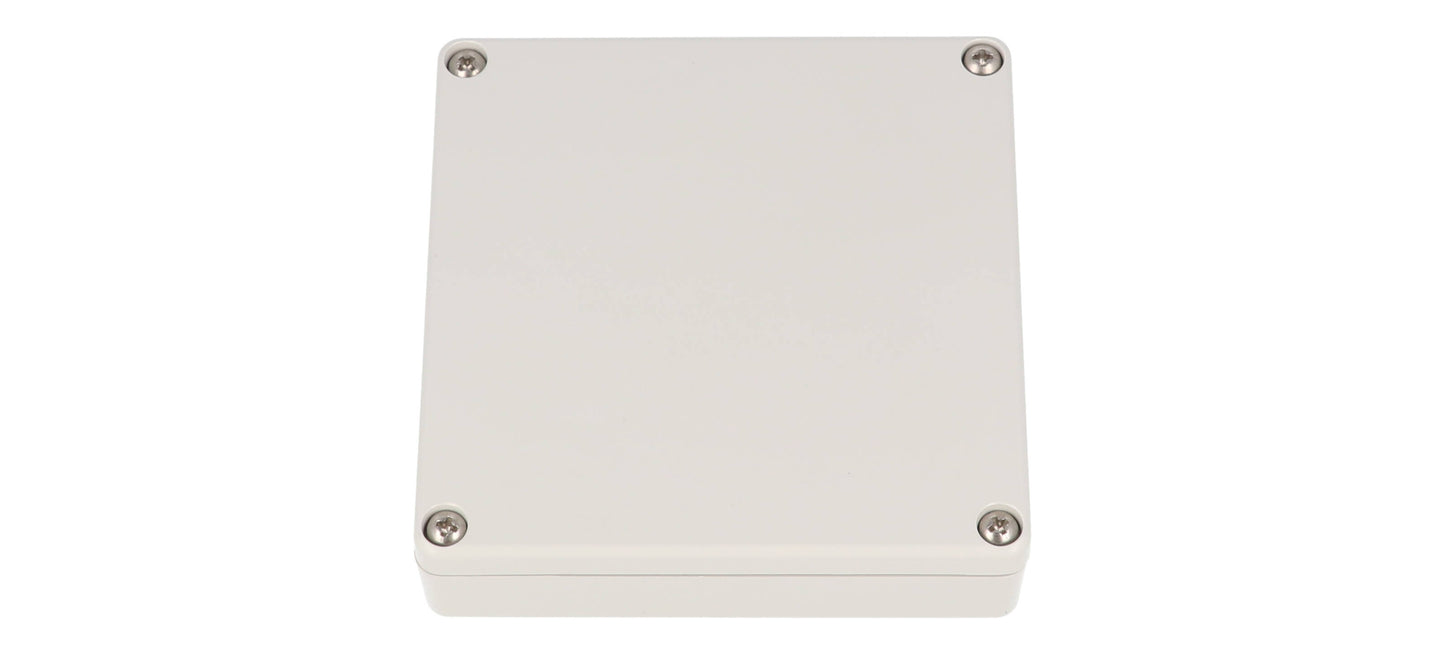 Hammond 1551WXGY Gray Watertight Miniature Plastic Enclosure 80mm x 80mm x 22mm