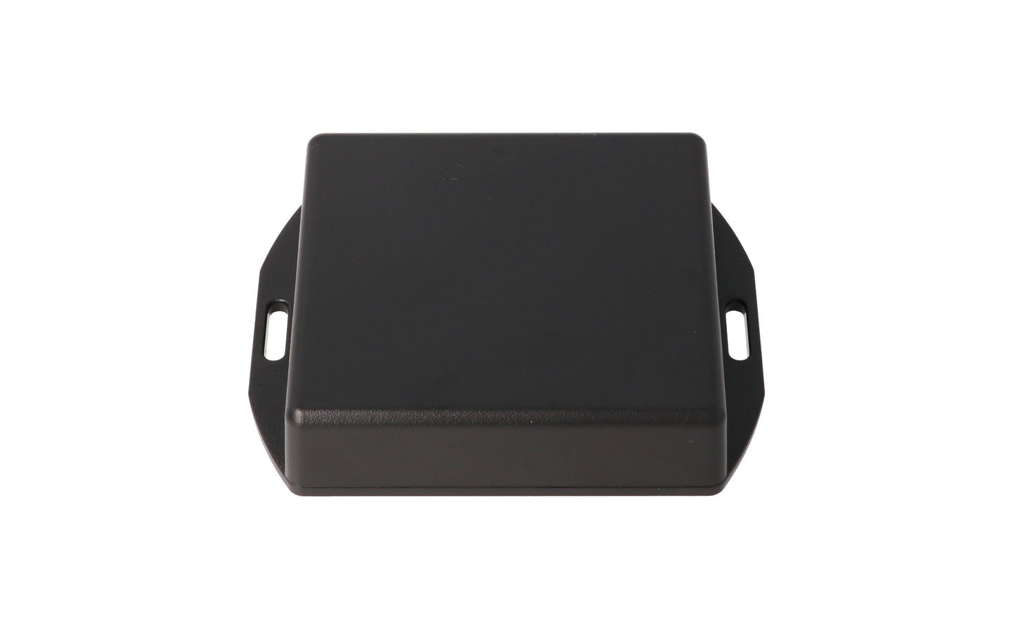 Hammond 1551XFLBK Black Plastic Enclosure with Flanged Lid 80mm x 80mm x 20mm