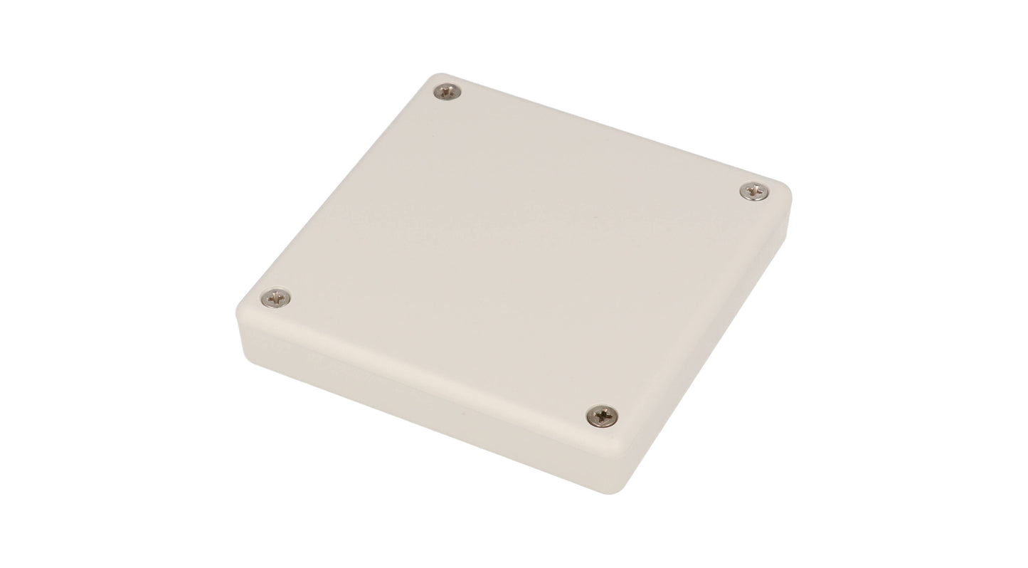 Hammond 1551XXGY Gray Plastic Enclosure 80mm x 80mm x 15mm