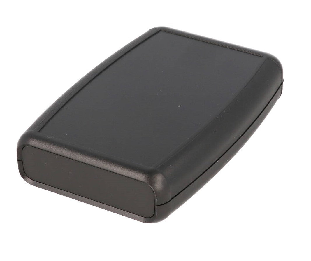 Hammond 1553BBKBKBAT Black ABS with Soft Side Hand Held Case with Battery Door 4.62" x 3.11" x 0.95"