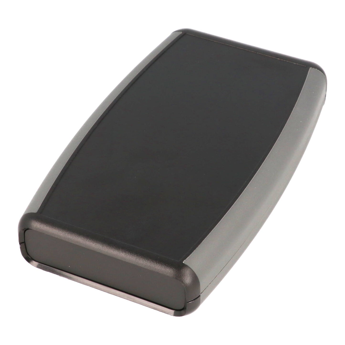 Hammond 1553DBK Black ABS with Gray Soft Side Hand Held Case 5.8" x 3.5" x 0.98"