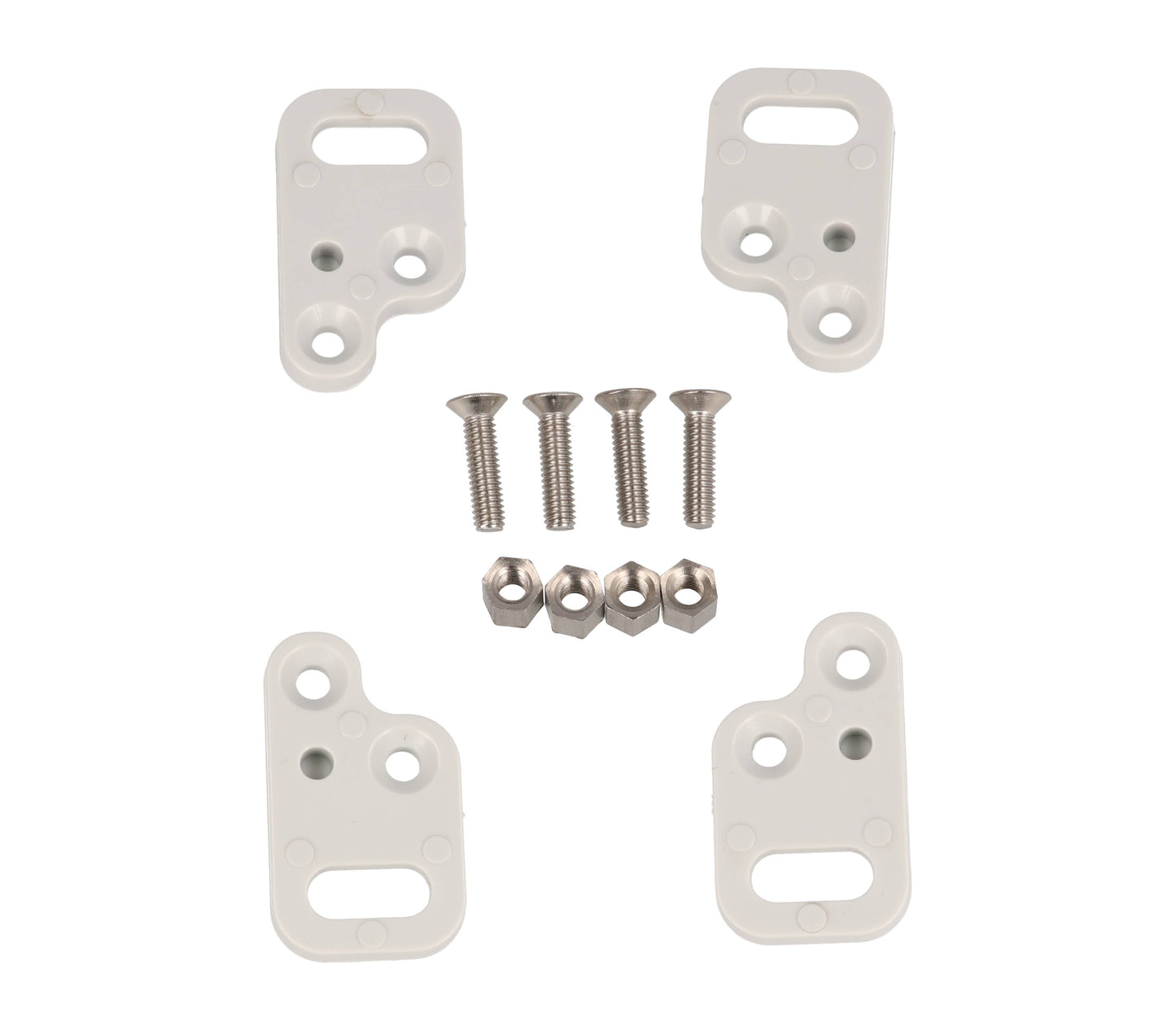 Hammond 1554FT Set of 4 Polycarb Plastic Mounting Feet 1.9" x 1.5" x 0.58"
