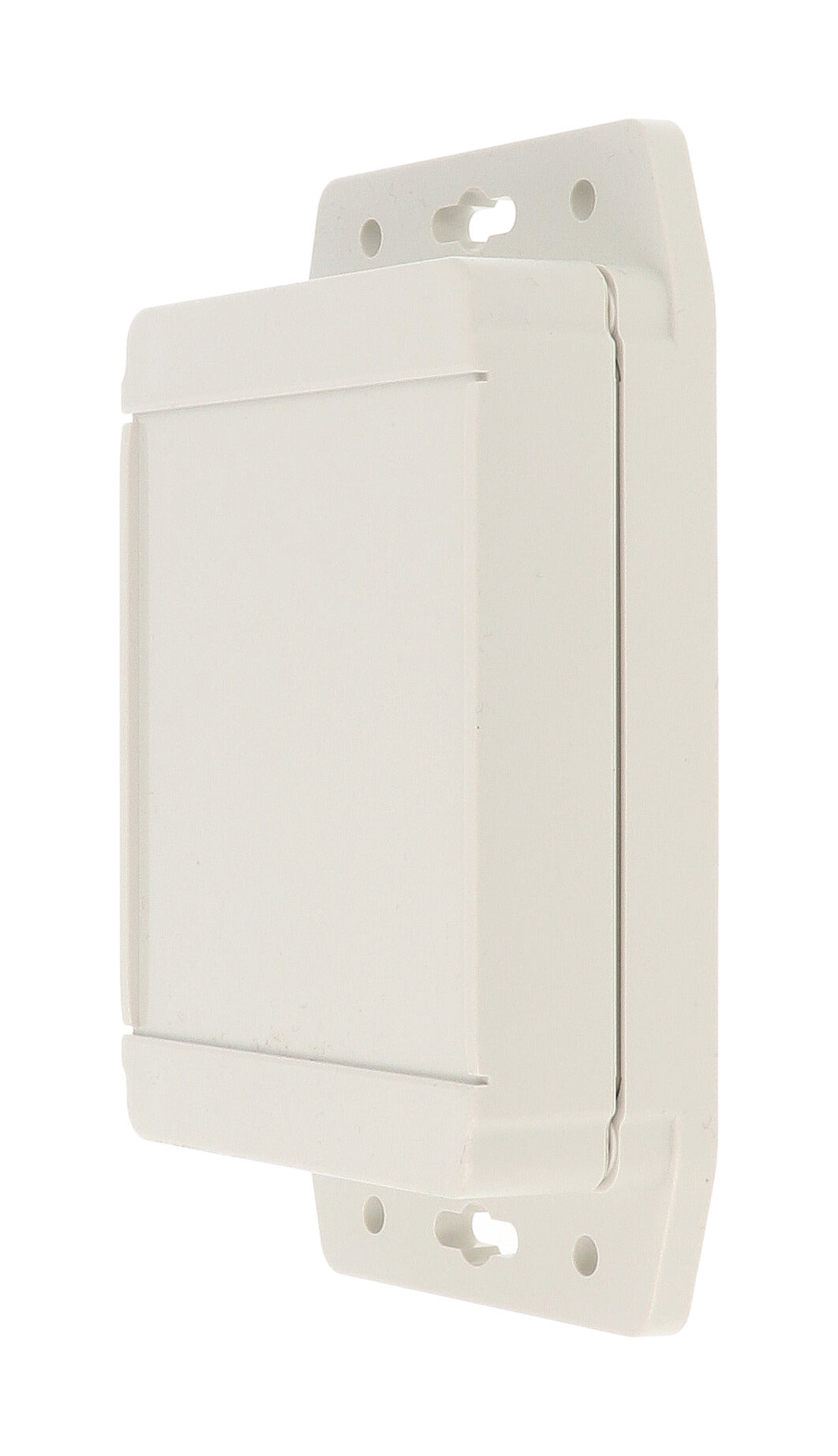 Hammond 1555FF17GY Gray Watertight Plastic Enclosure with Flange (RAL7035 Gray) 4.7" x 3.6" x 1.47"