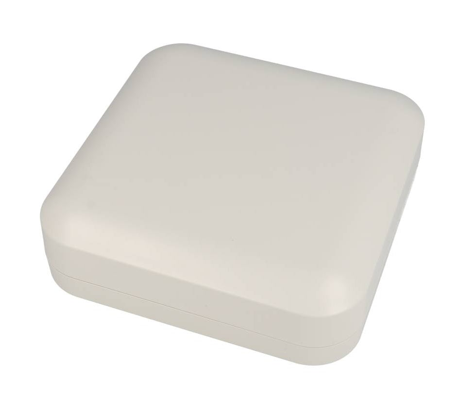 Hammond 1556FGY Light Gray ABS General Purpose Enclosure with Rounded Corners 6.30" x 6.30" x 1.77"