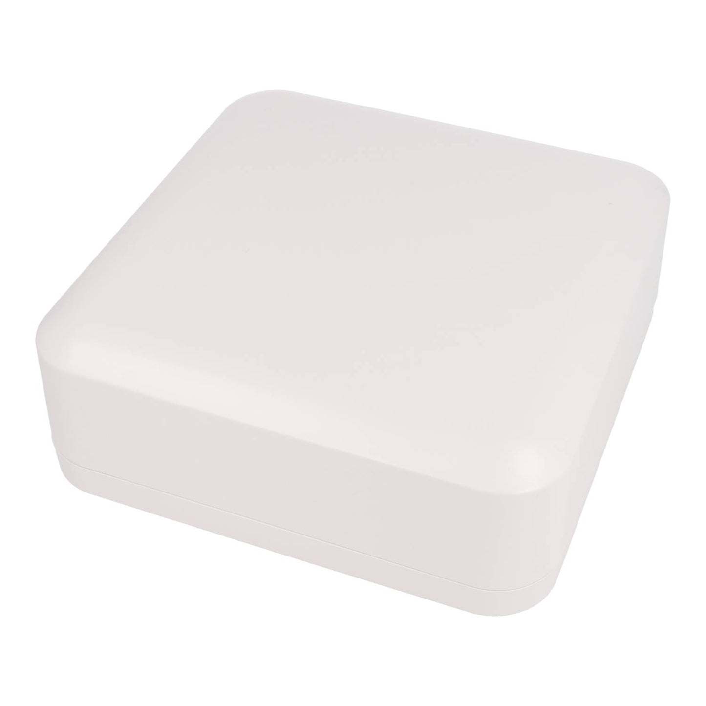 Hammond 1556HAWH White ABS General Purpose Enclosure with Rounded Corners 7.87" x 7.87" x 2.76"