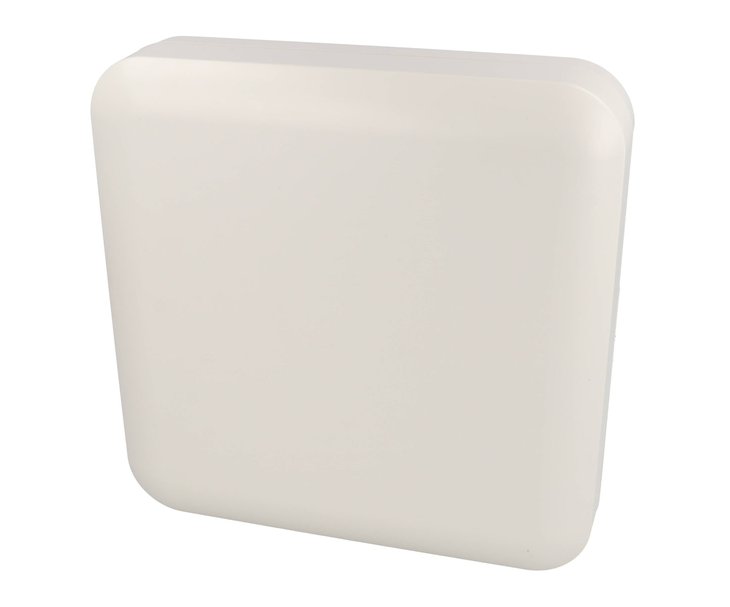 Hammond 1556HGY Light Gray ABS General Purpose Enclosure with Rounded Corners 7.87" x 7.87" x 1.77"