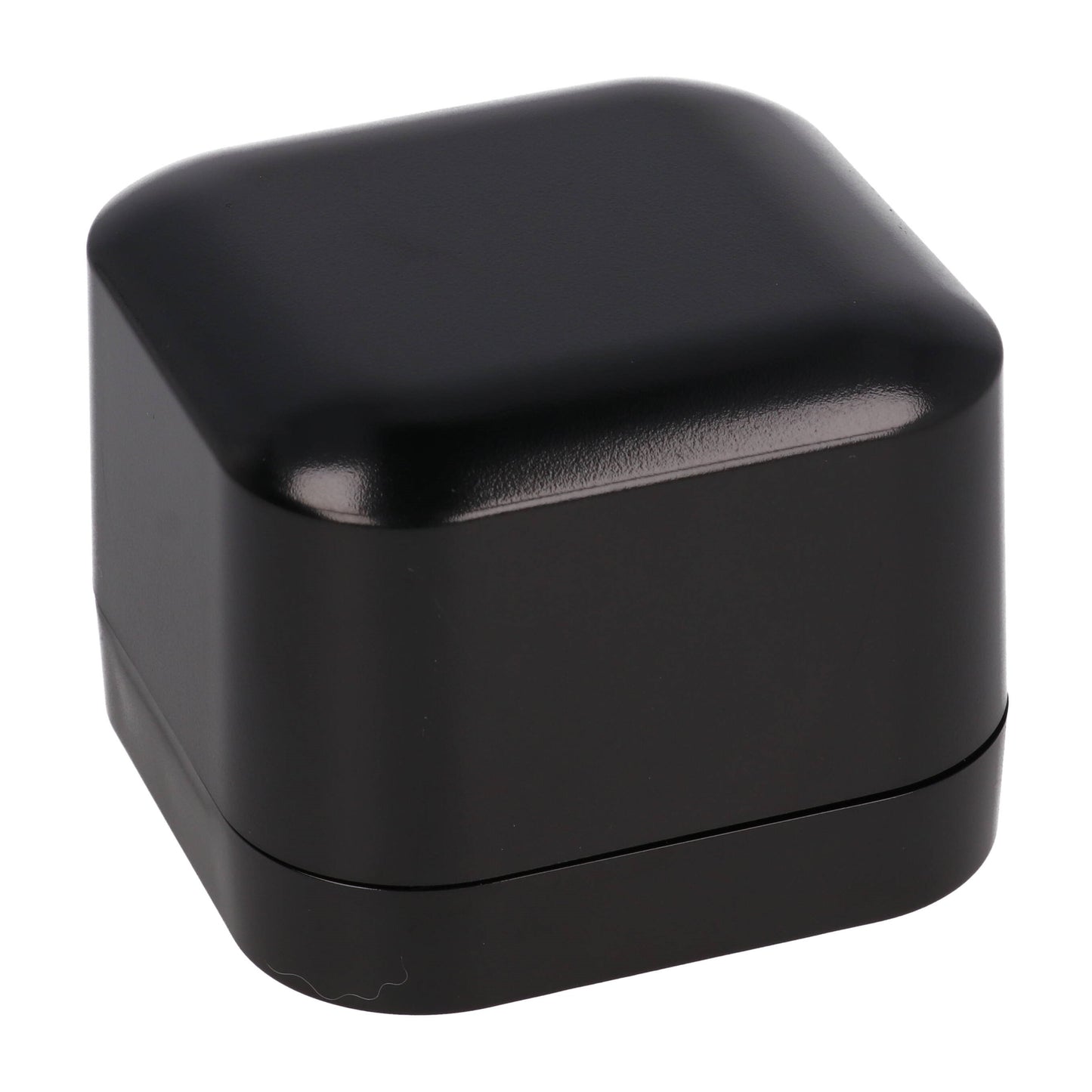 Hammond 1557BA2BK Black Polycarbonate Water-Tight Enclosure with Rounded Corners 3.15" x 3.15" x 2.36"