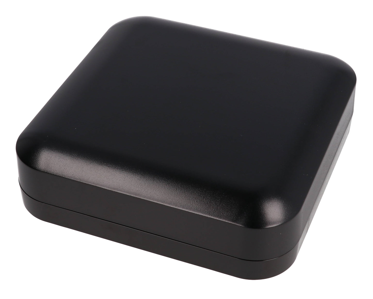Hammond 1557F2BK Black Polycarbonate Water-Tight Enclosure with Rounded Corners 6.30" x 6.30" x 1.77"