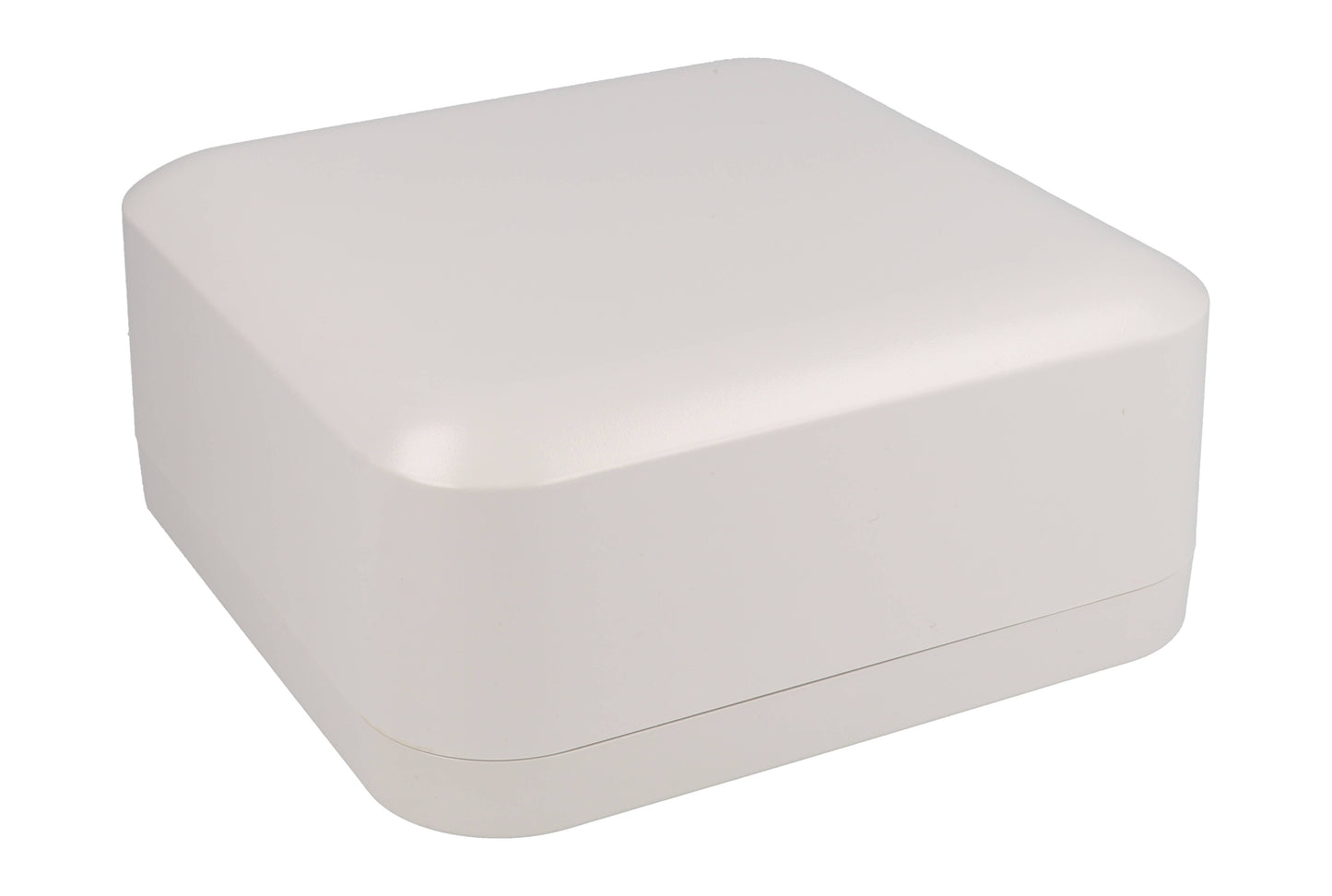 Hammond 1557FA2GY Light Gray Polycarbonate Water-Tight Enclosure with Rounded Corners 6.30" x 6.30" x 2.76"