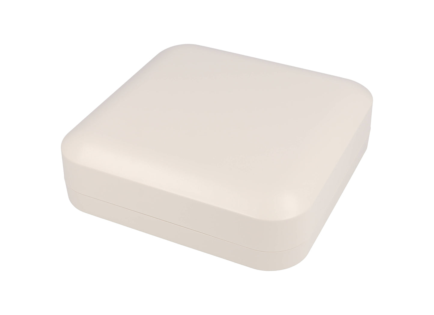 Hammond 1557FGY Light Gray ABS Water-Tight Enclosure with Rounded Corners 6.30" x 6.30" x 1.77"