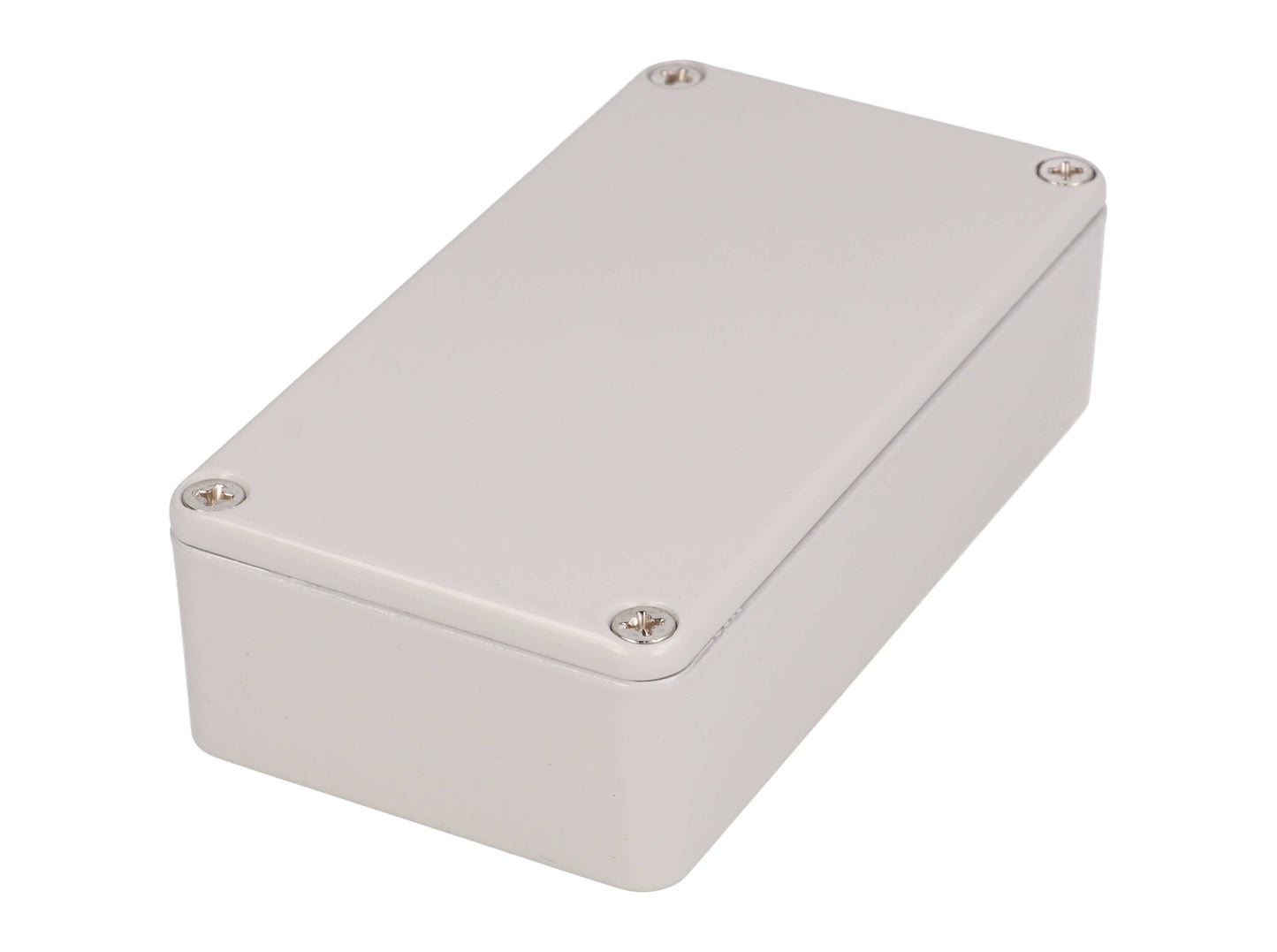 Hammond 1590BLG Diecast Aluminum Enclosure, Light Gray (4.39" x 2.34" x 1.06")