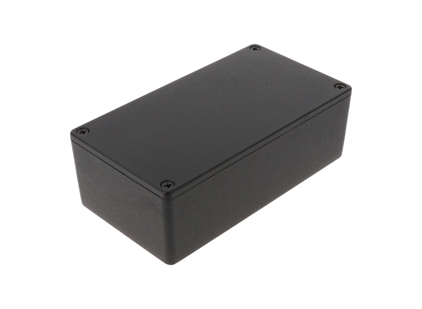 Hammond 1590P1BK Black Aluminum Diecast Enclosure 6.01" x 3.24" x 1.81"