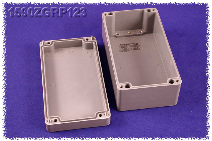 Hammond 1590ZGRP123 Thick Wall (H/D) Fiberglass Enclosure Watertight 8.66" x 4.72" x 3.56"