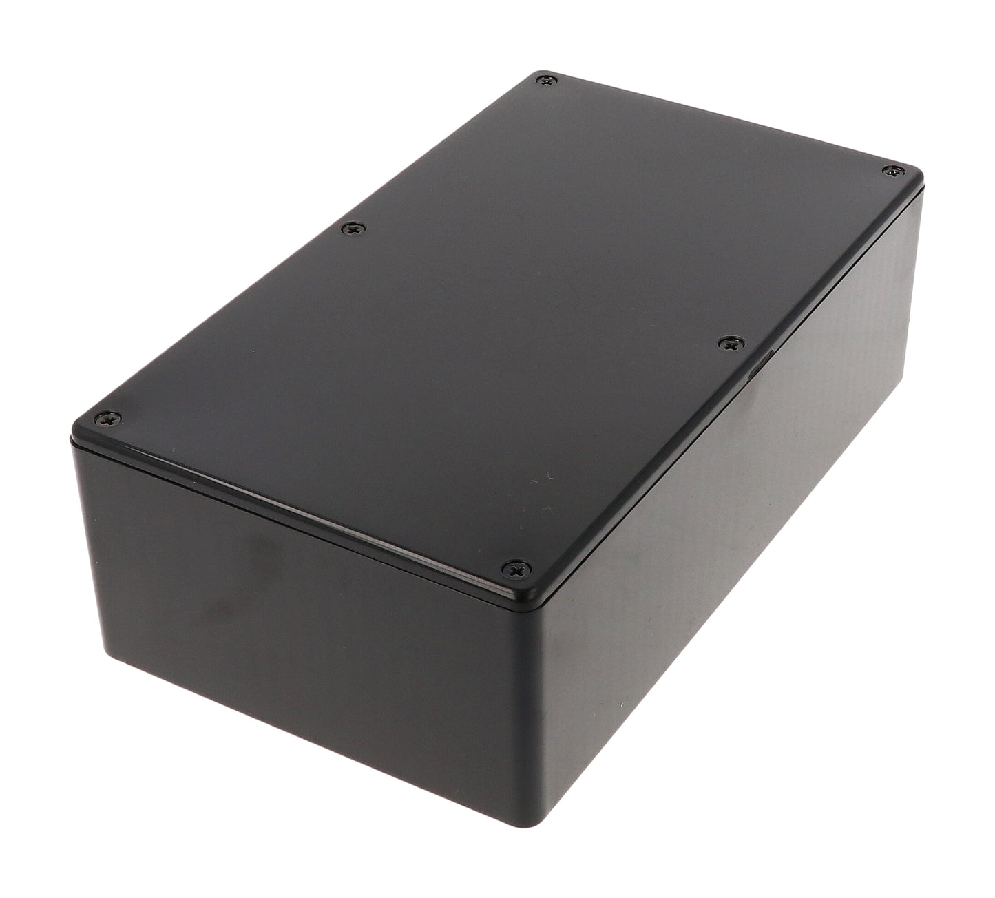 Hammond 1591EBK ABS Plastic Enclosure, Black (7.5" x 4.3" x 2.2")