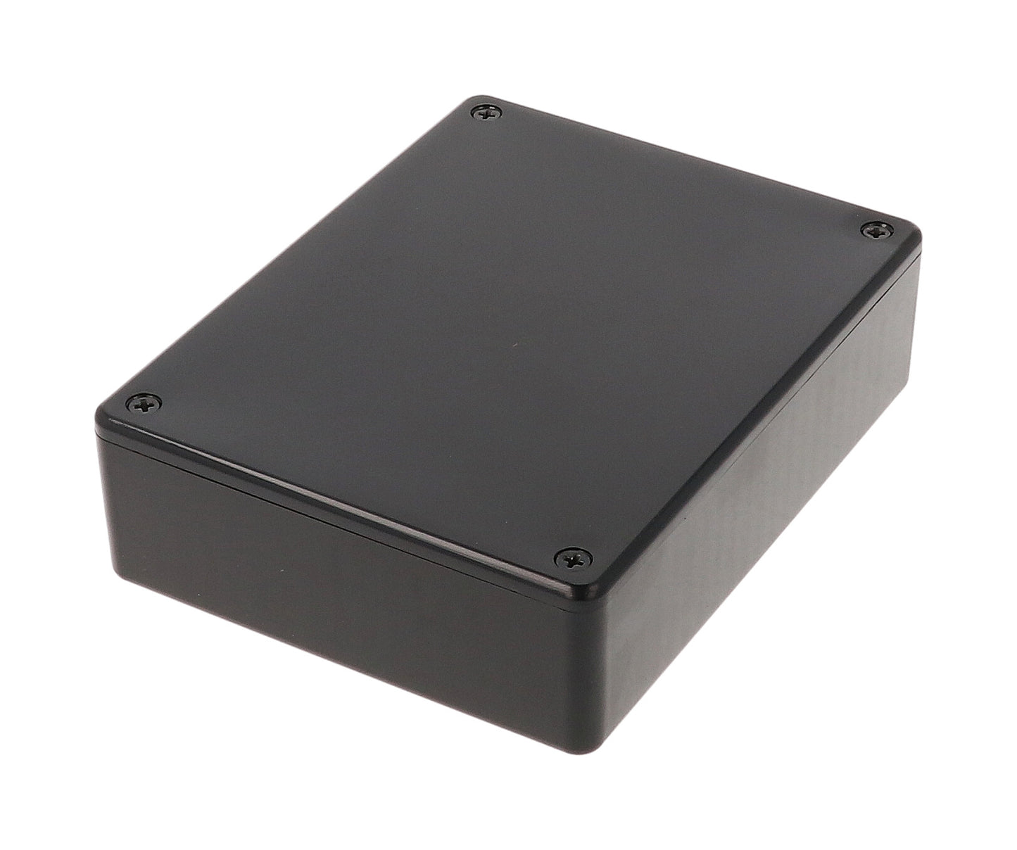 Hammond 1591GSBK Black ABS Plastic Enclosure 4.8" x 3.7" x 1.2"