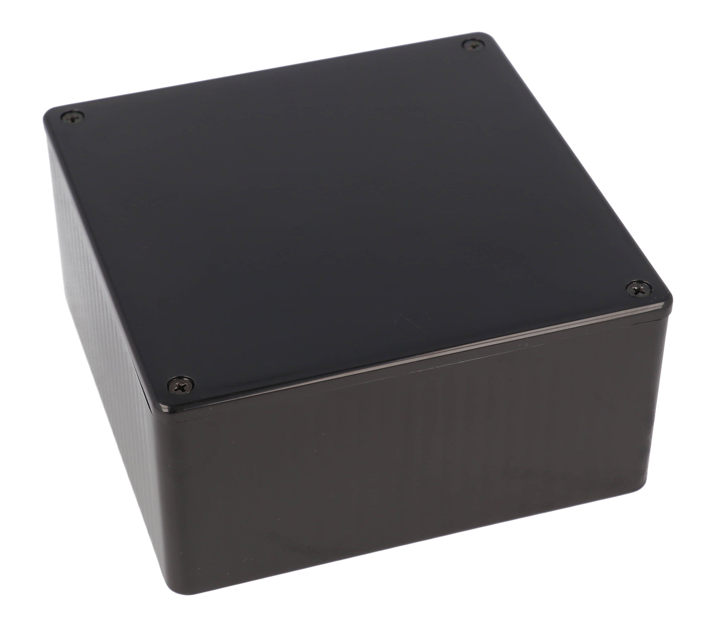 Hammond 1591UBK ABS Plastic Enclosure, Black (4.7" x 4.7" x 2.2")